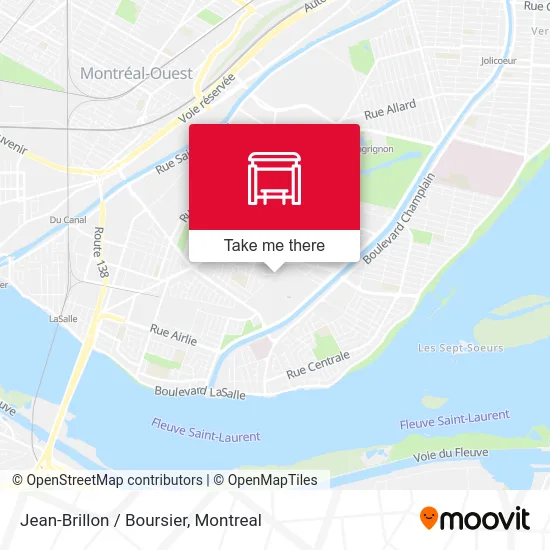 Jean-Brillon / Boursier map