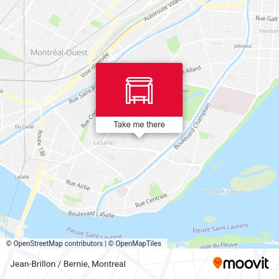 Jean-Brillon / Bernie map