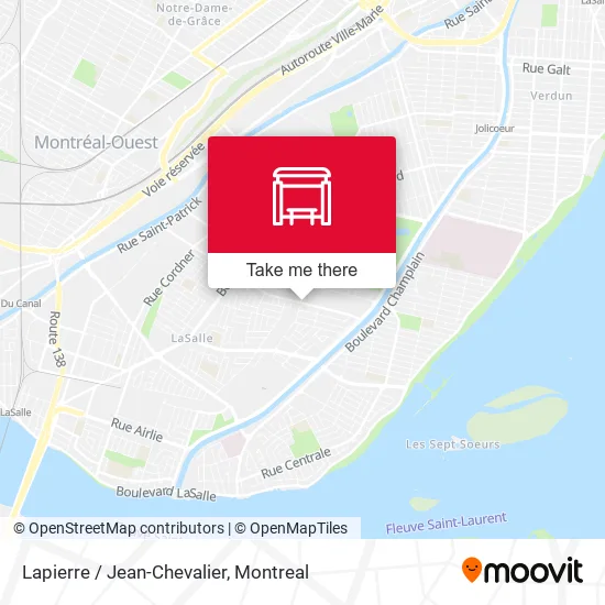 Lapierre / Jean-Chevalier map