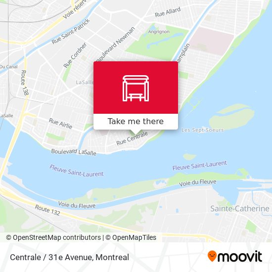 Centrale / 31e Avenue map