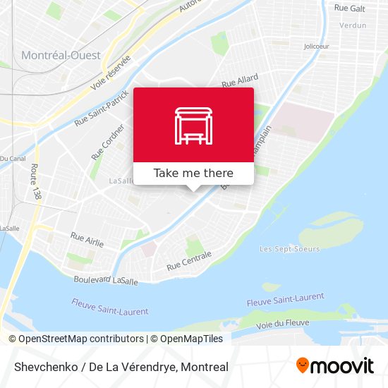 Shevchenko / De La Vérendrye map
