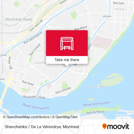 Shevchenko / De La Vérendrye map