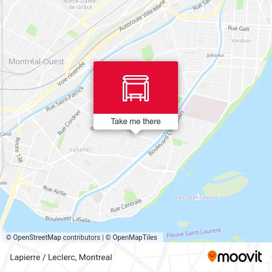 Lapierre / Leclerc map