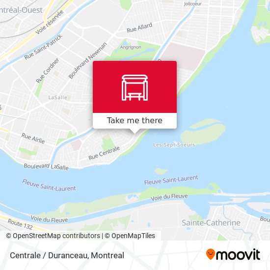 Centrale / Duranceau map