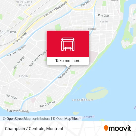 Champlain / Centrale map