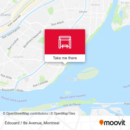 Édouard / 8e Avenue map