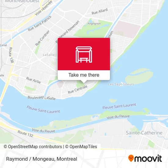 Raymond / Mongeau map