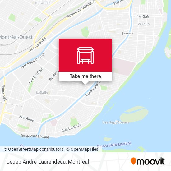Cégep André-Laurendeau map