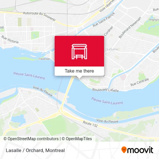 Lasalle / Orchard map