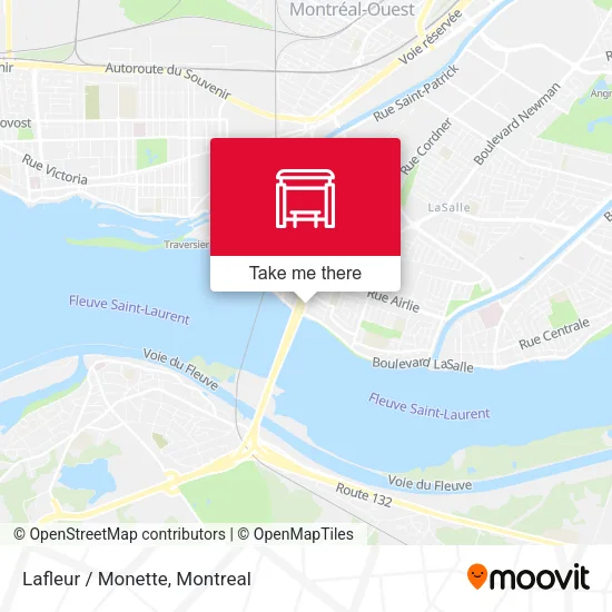 Lafleur / Monette map