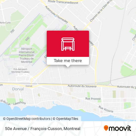 50e Avenue / François-Cusson map