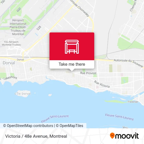 Victoria / 48e Avenue map