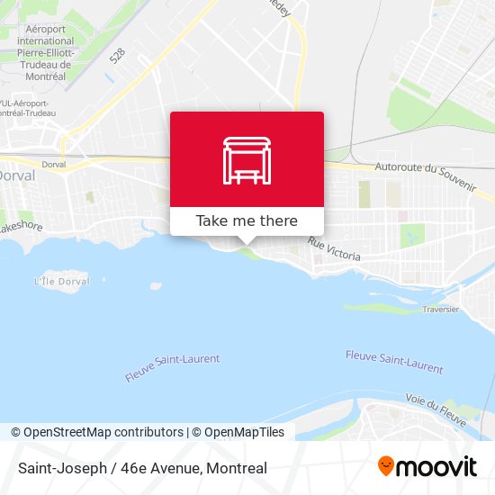 Saint-Joseph / 46e Avenue map