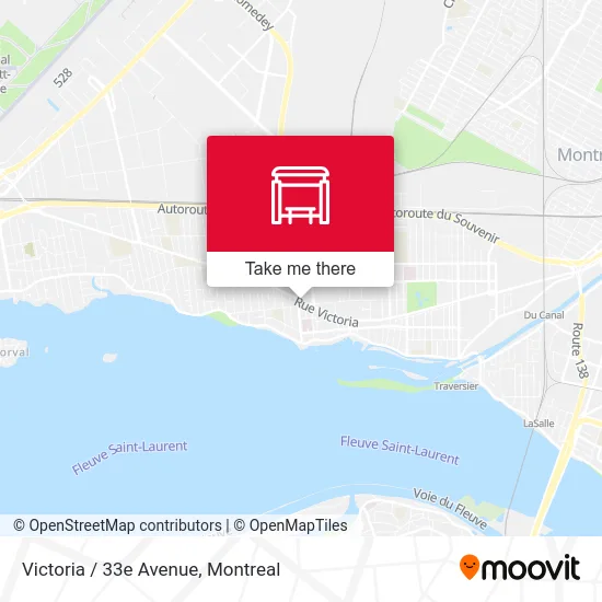 Victoria / 33e Avenue map