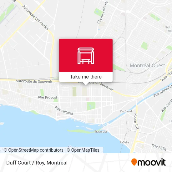 Duff Court / Roy map