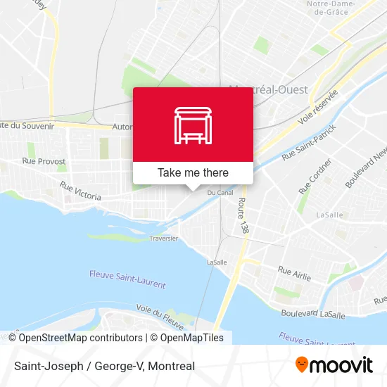 Saint-Joseph / George-V map