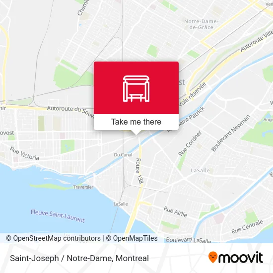 Saint-Joseph / Notre-Dame map