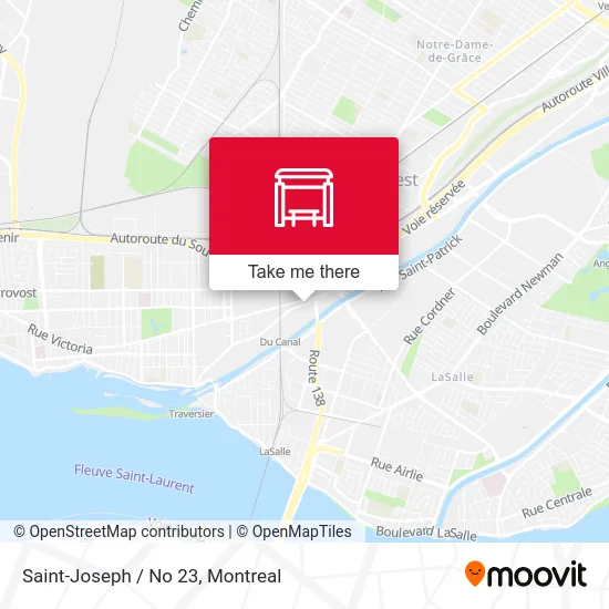 Saint-Joseph / No 23 map