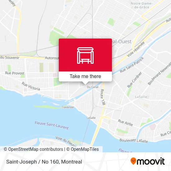 Saint-Joseph / No 160 map