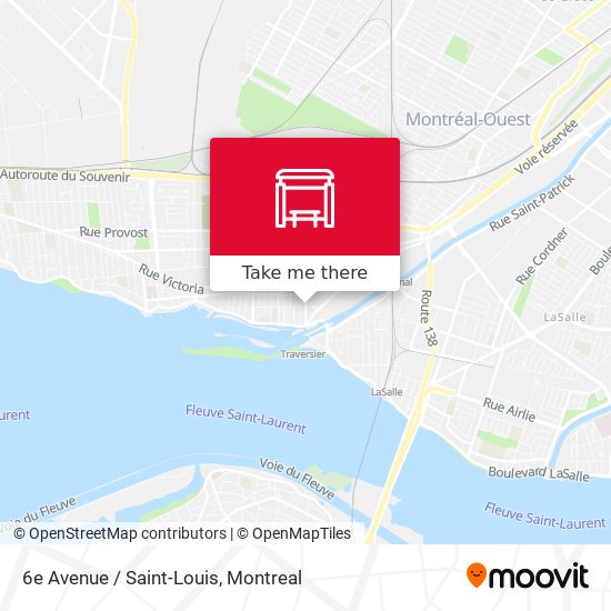 6e Avenue / Saint-Louis map