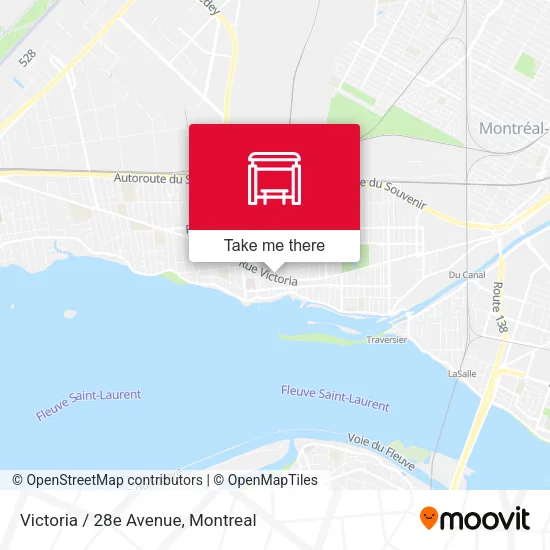 Victoria / 28e Avenue map
