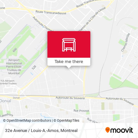 32e Avenue / Louis-A.-Amos map