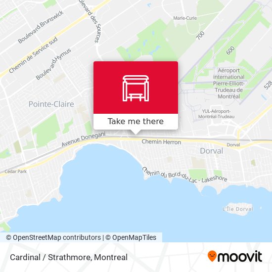 Cardinal / Strathmore map