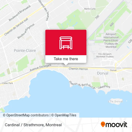 Cardinal / Strathmore map