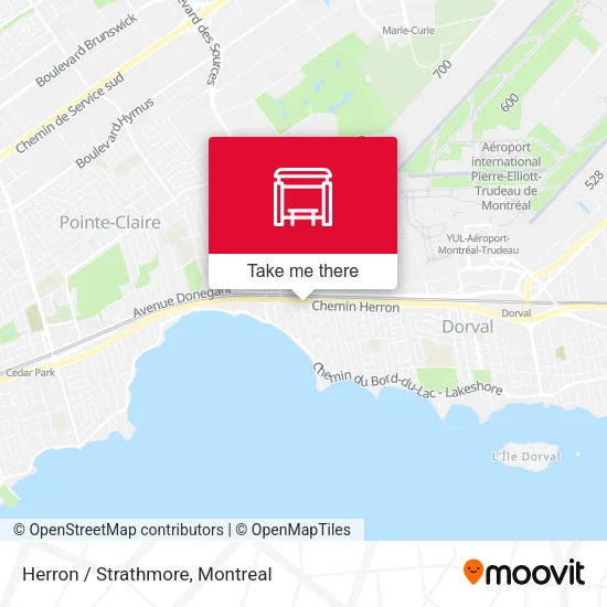 Herron / Strathmore map