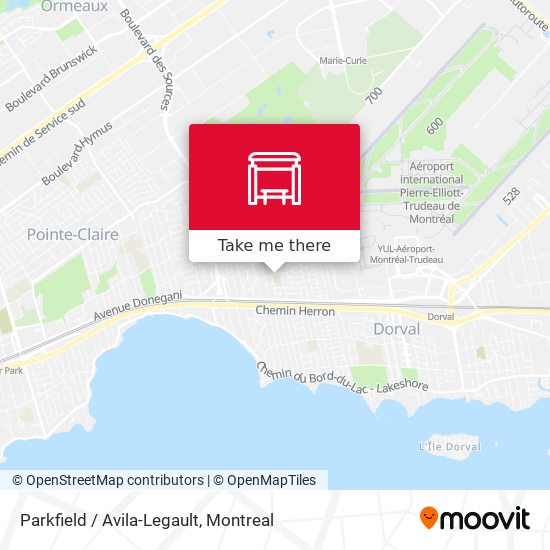 Parkfield / Avila-Legault map