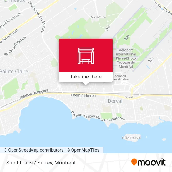 Saint-Louis / Surrey map