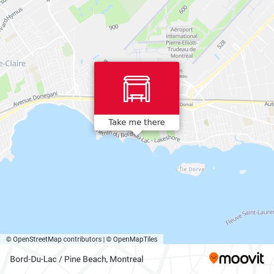 Bord-Du-Lac / Pine Beach map
