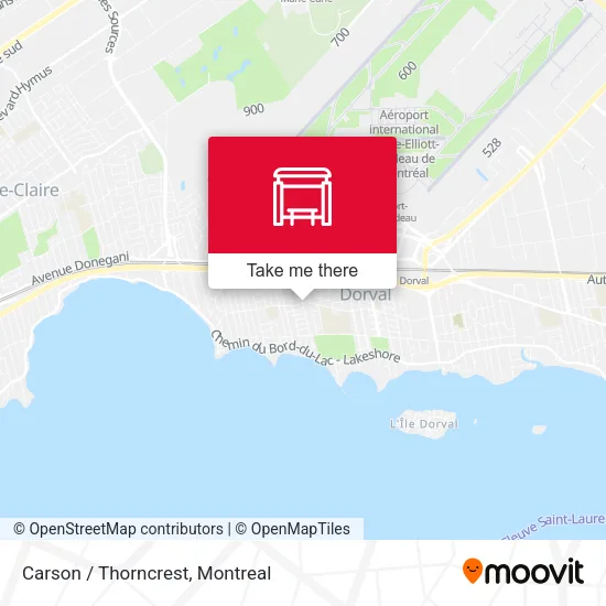 Carson / Thorncrest map