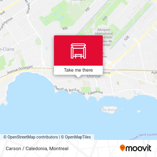 Carson / Caledonia map