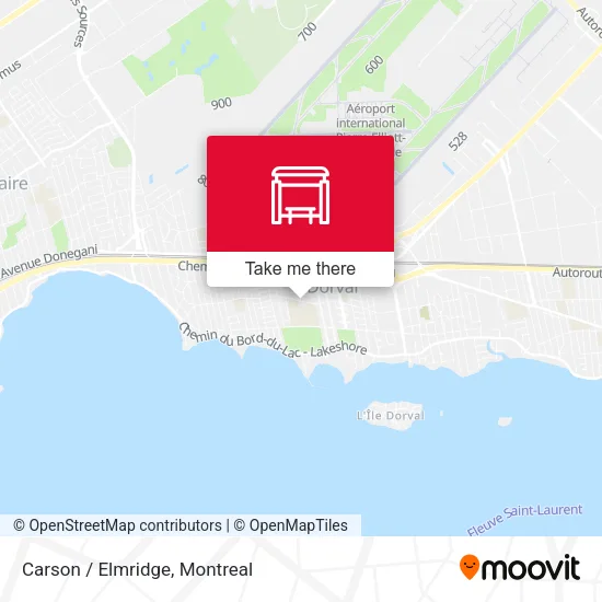 Carson / Elmridge map