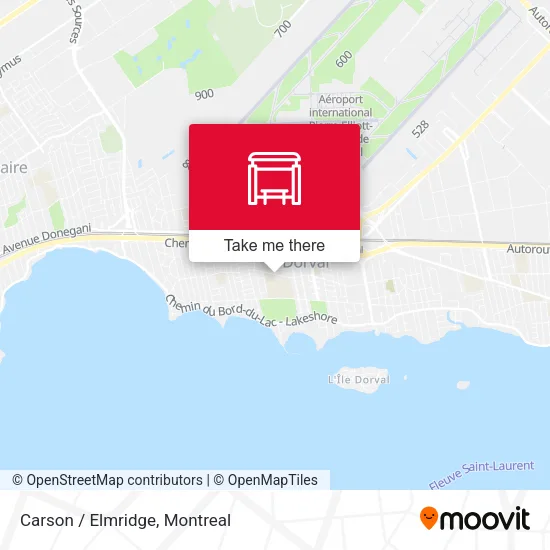 Carson / Elmridge map