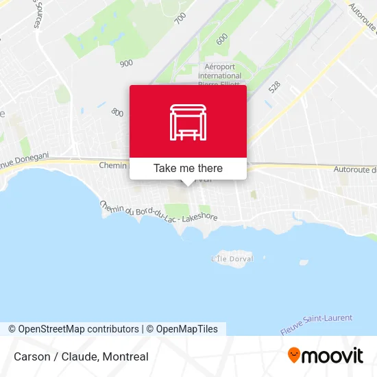 Carson / Claude map