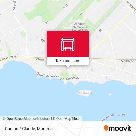 Carson / Claude map