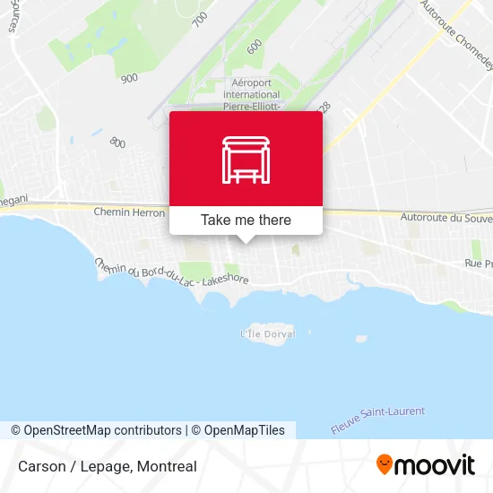 Carson / Lepage map