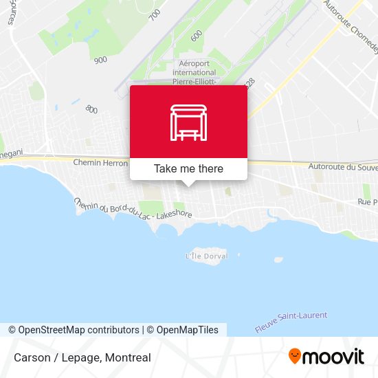 Carson / Lepage map