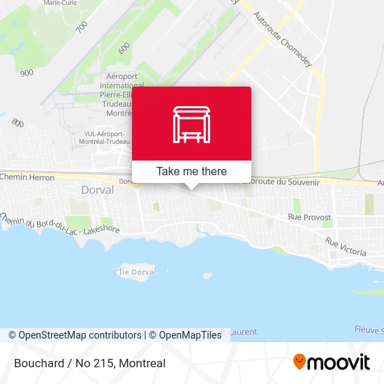 Bouchard / No 215 map