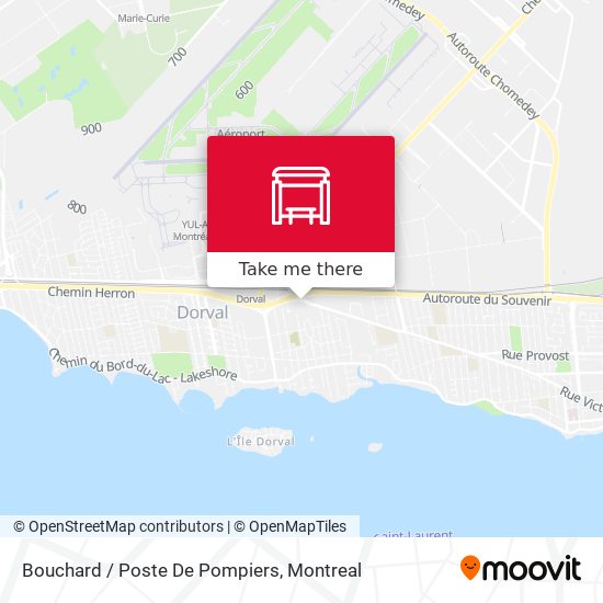 Bouchard / Poste De Pompiers map