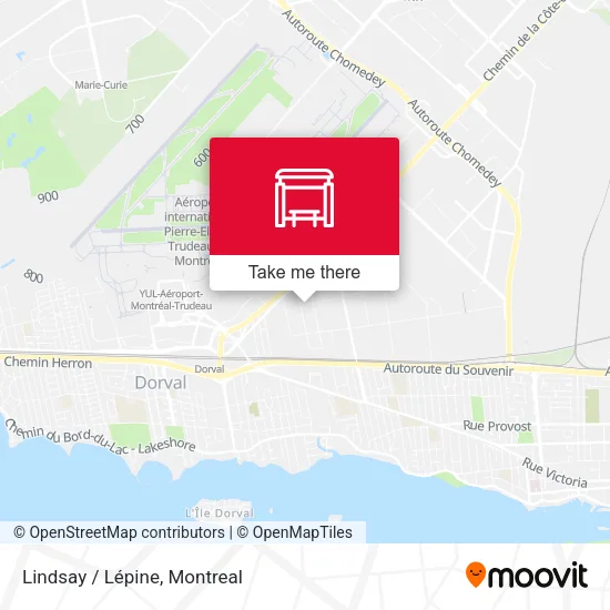 Lindsay / Lépine map