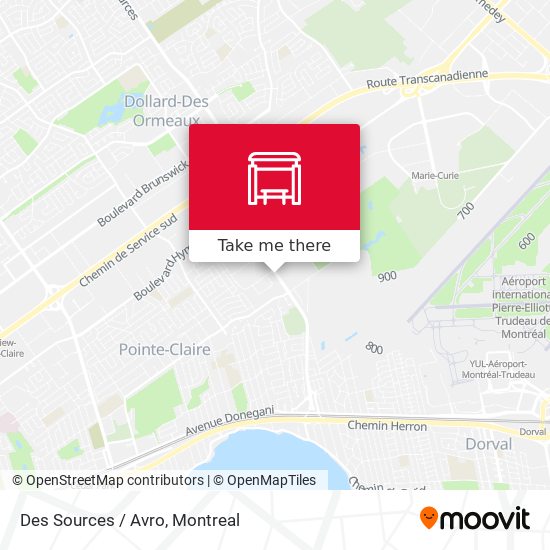 Des Sources / Avro map