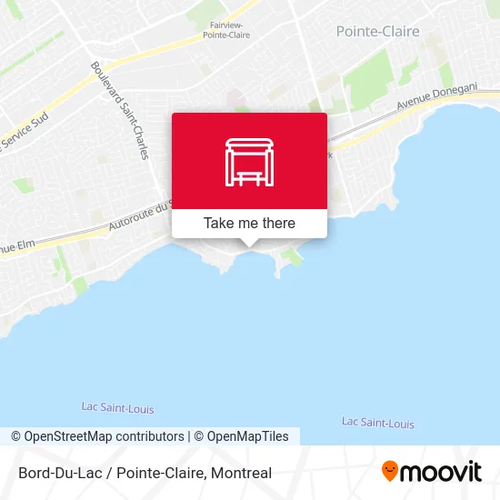 Bord-Du-Lac / Pointe-Claire map