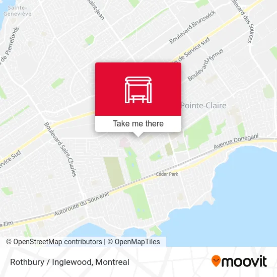 Rothbury / Inglewood map