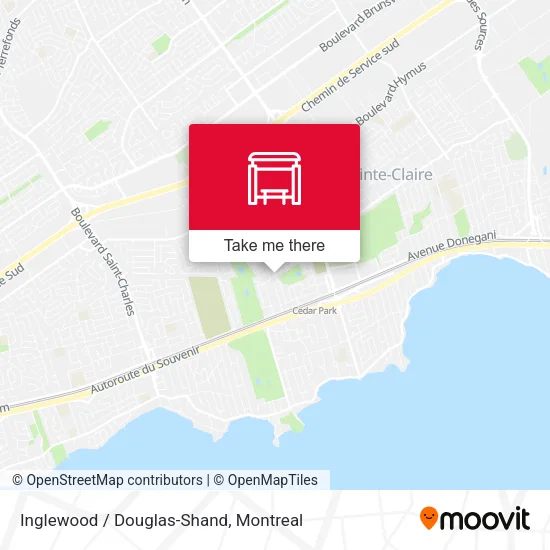 Inglewood / Douglas-Shand map