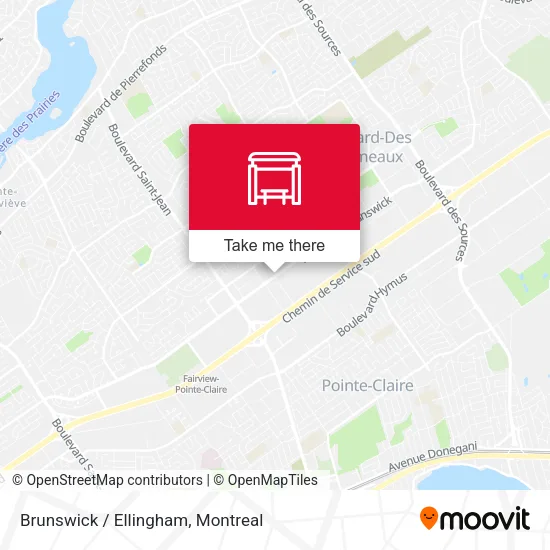 Brunswick / Ellingham map