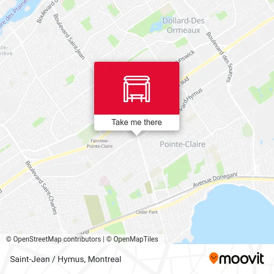 Saint-Jean / Hymus map
