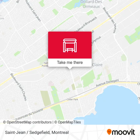 Saint-Jean / Sedgefield map